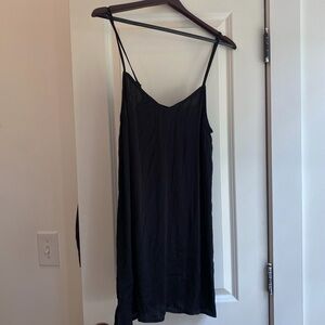 Kendall and Kylie Pacsun Black Slip Dress